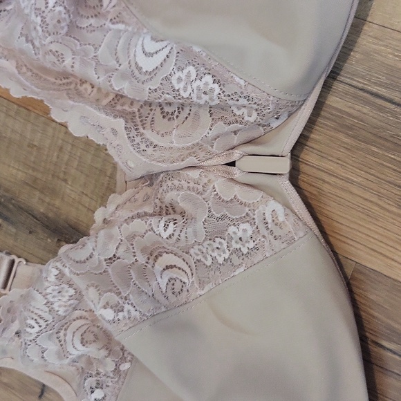 GLAMORISE Tan Wonderwire Front Closure Underwire Bra 1245 Cappuccino- 38F - Picture 3 of 12